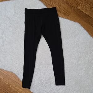 Cariloha Black Bamboo Leggings, Womens Medium